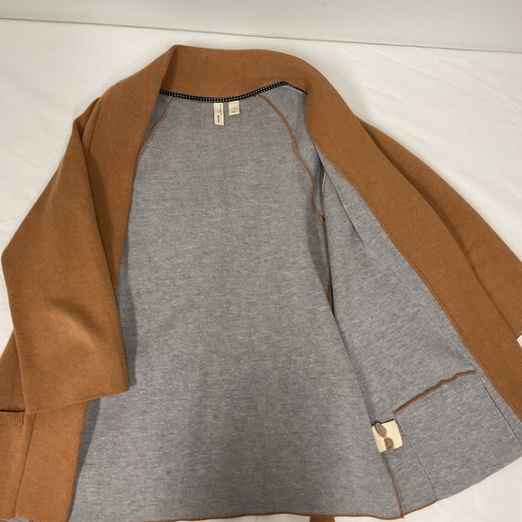 Moth Camel Belted Cardigan - Picture 2 of 7